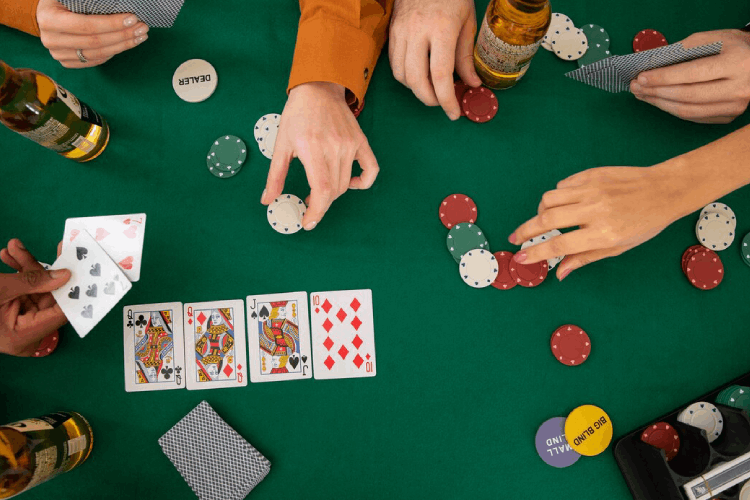 The allure of the casino Blackjack table